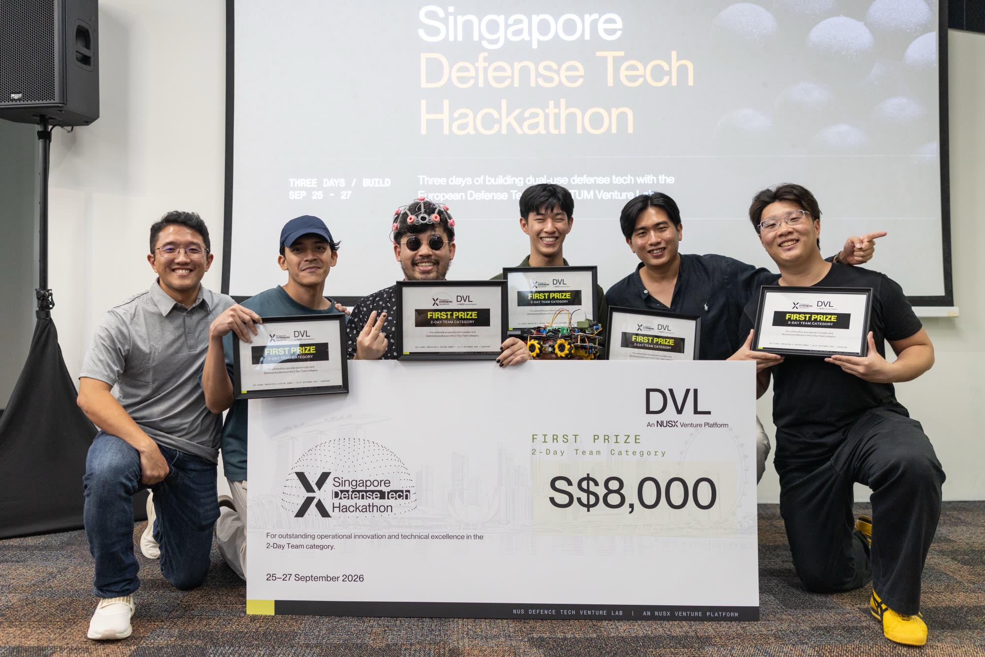 1st place · S$8,000
